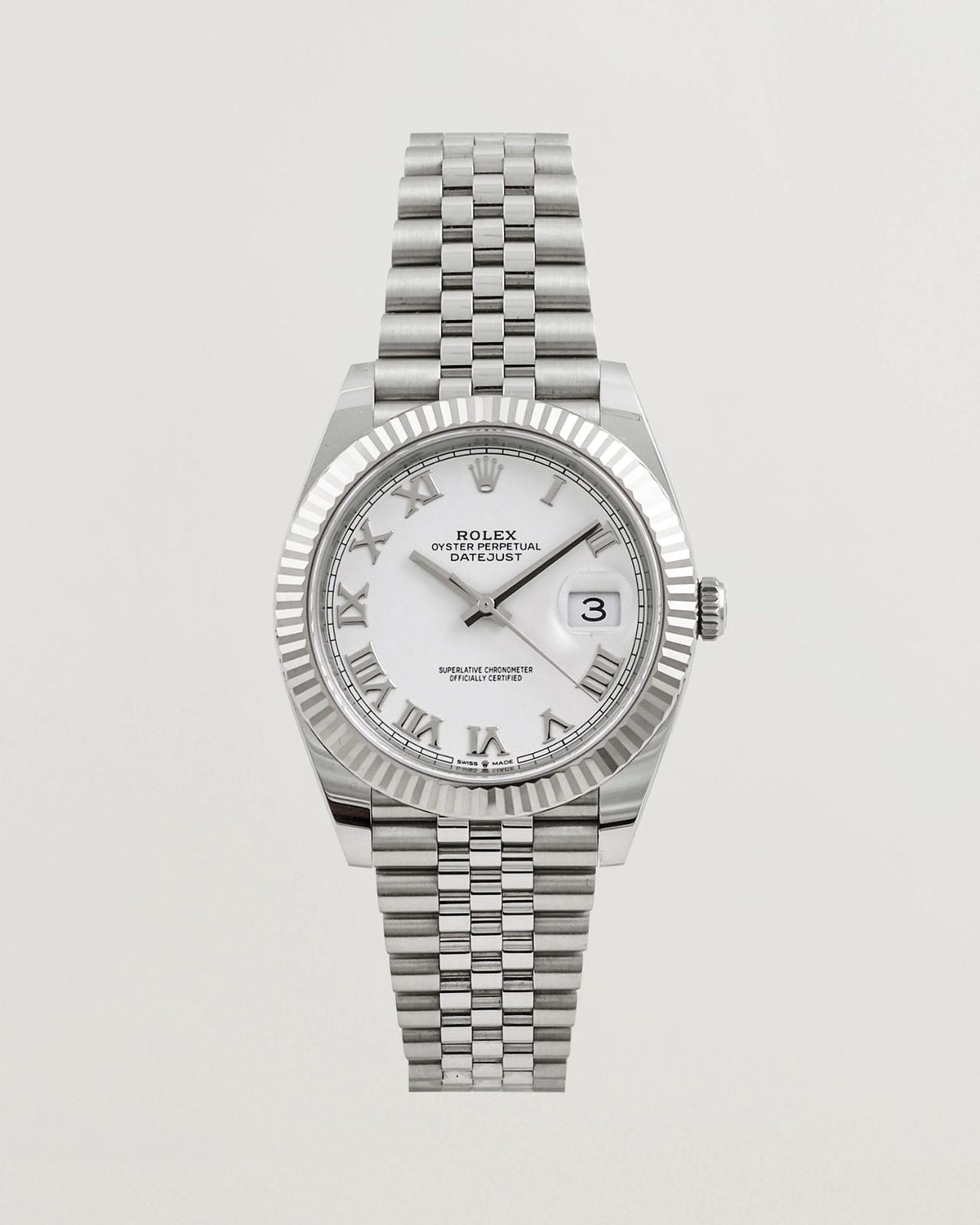 Rolex Date White Dial 1