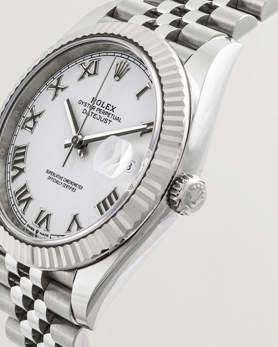 Rolex Date White Dial 2