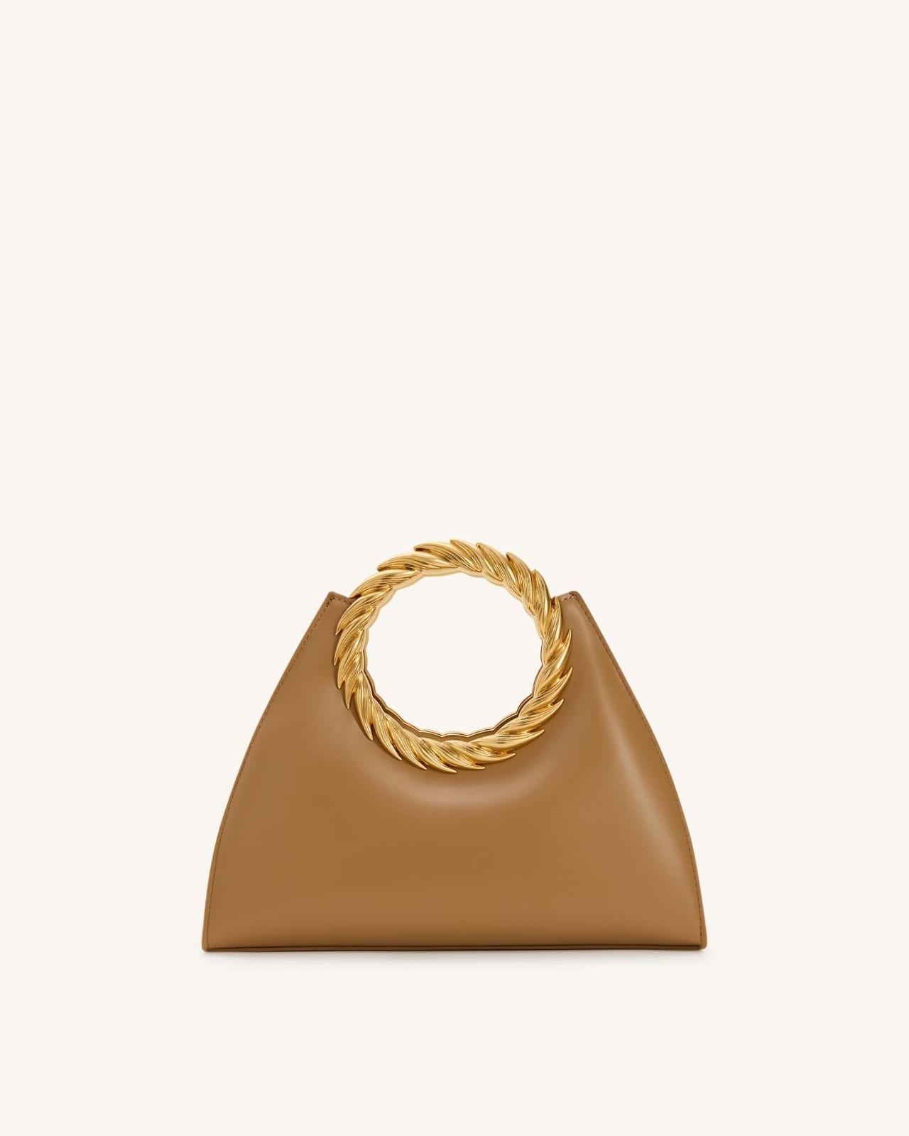 Amiya Leaf Handle Sculpture Bag 8