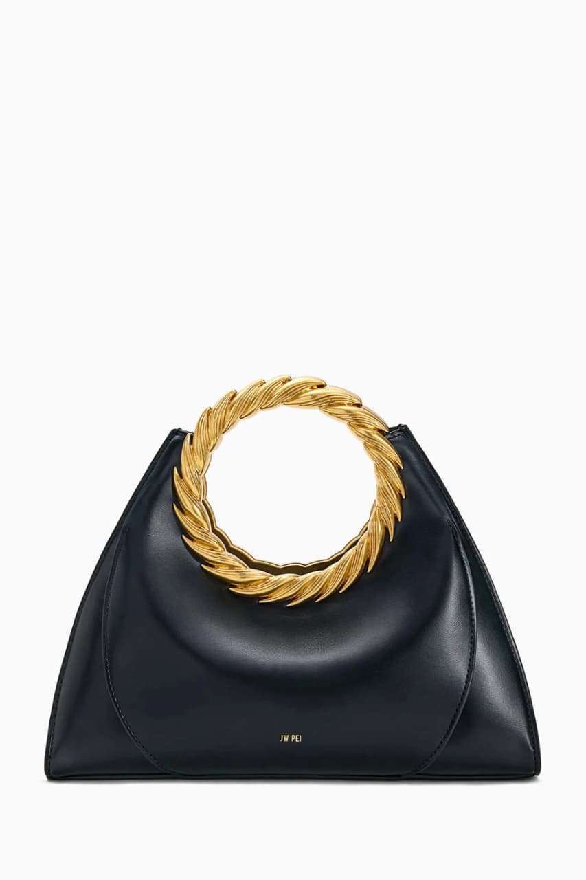 Amiya Leaf Handle Sculpture Bag 5