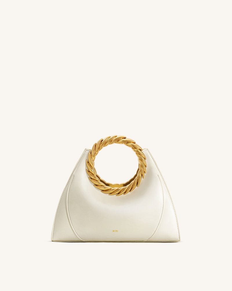 Amiya Leaf Handle Sculpture Bag 3