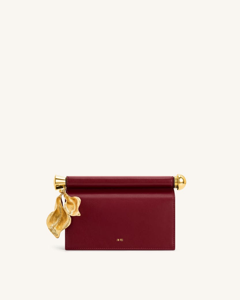 Holly Metal Pendant Embellished Clutch| JW PEI 3