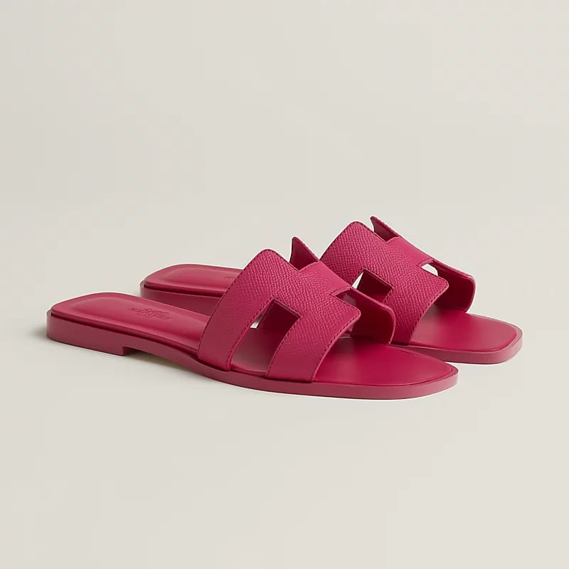 Hermès women's leather Slide 1