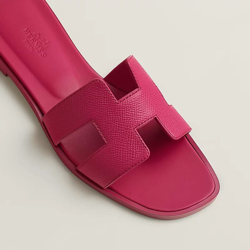 Hermès women's leather Slide 8