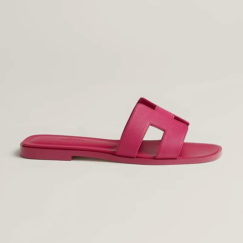 Hermès women's leather Slide 7