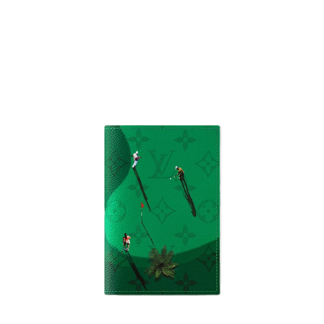 LV Green Card Holder 1
