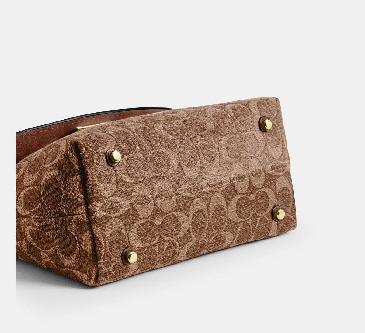 Emory Top Handle Bag In Signature Chenille 3
