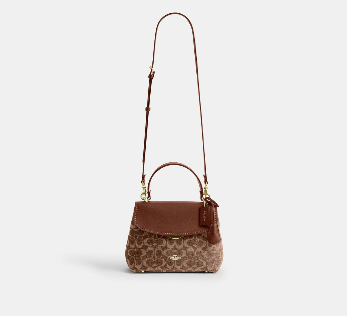 Emory Top Handle Bag In Signature Chenille 2