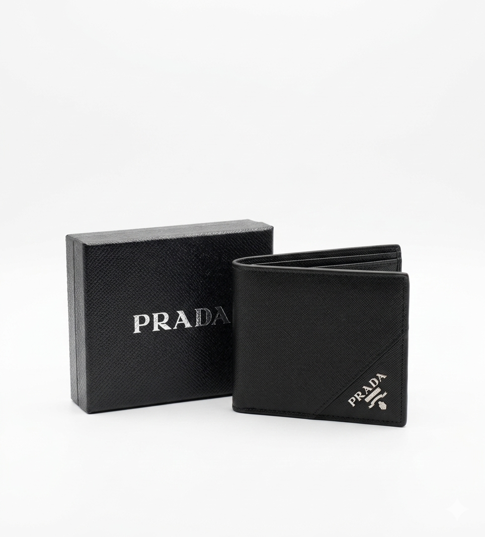 Prada Saffiano Bifold Wallet 4