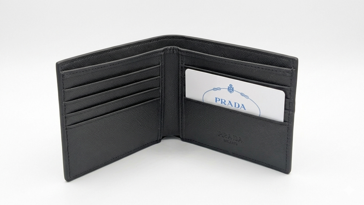 Prada Saffiano Bifold Wallet 5