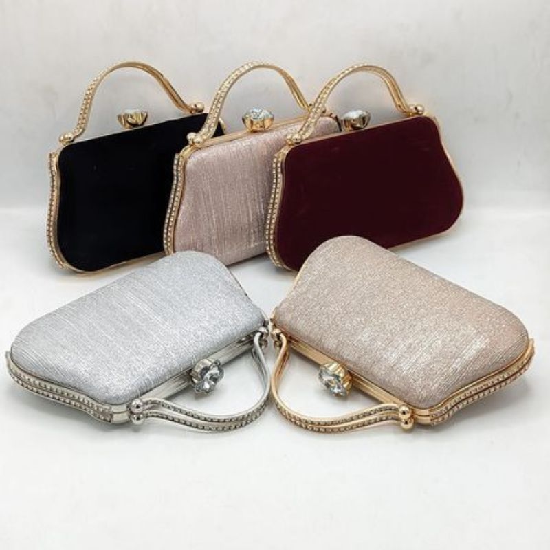 Gold silver outlet clutch